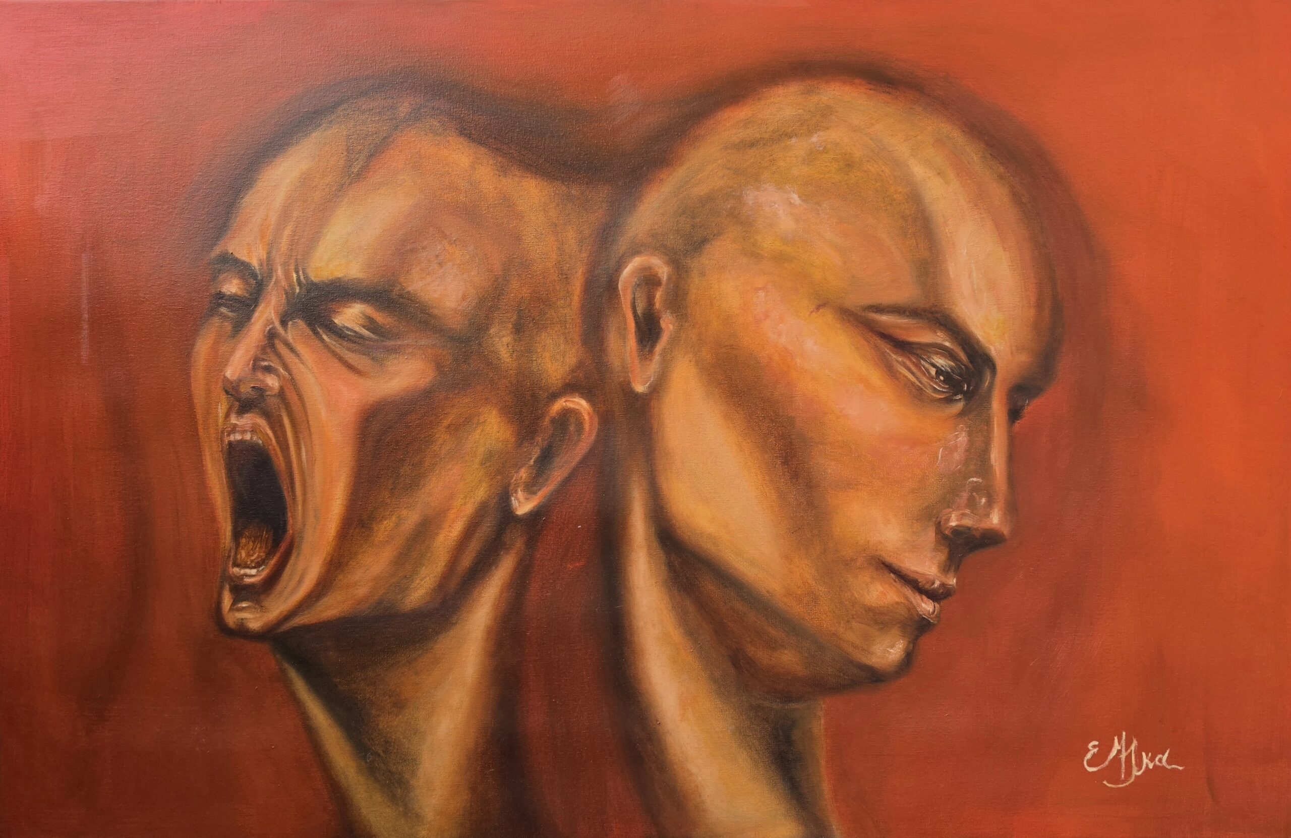 Dynamic Canvas Art by Eleni Bouzouka